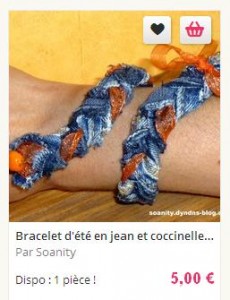 bracelet coccinelle 1
