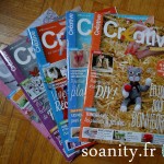 Nouveauté dans le vide-cousette : magazines Créative